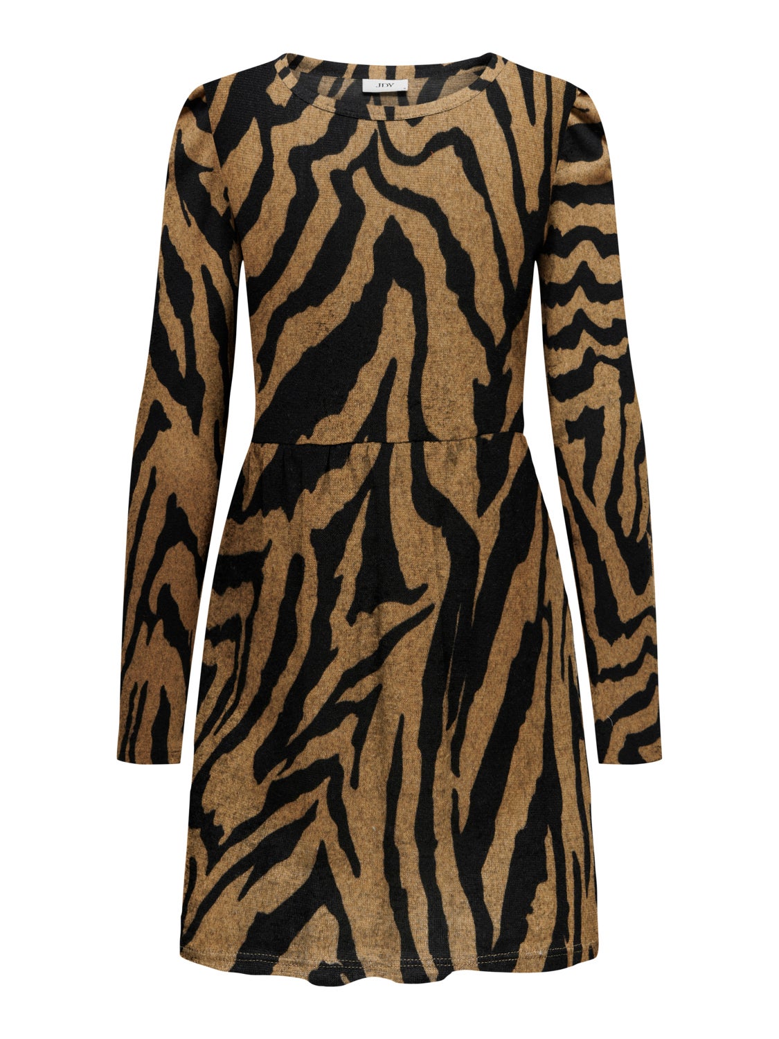 MINI O-NECK SHORT DRESS