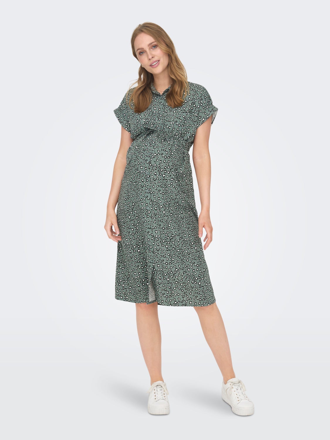 Mama mini shirt dress