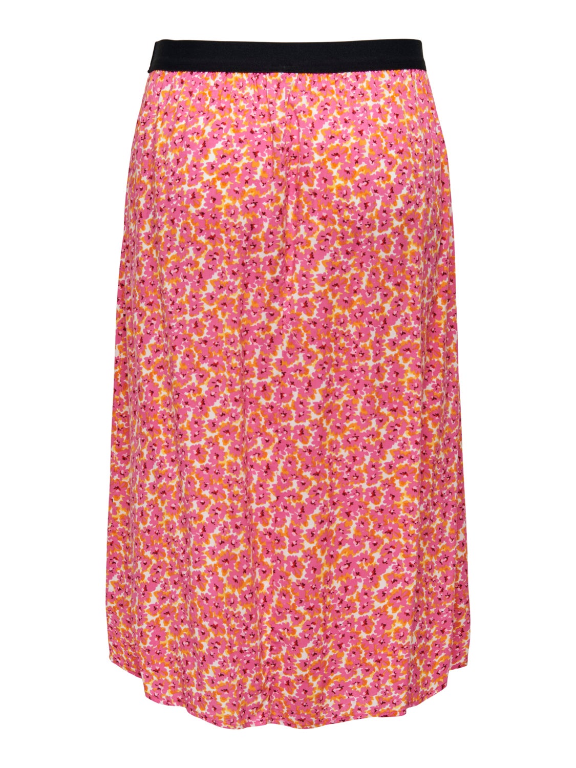 Curvy printed maxi skirt