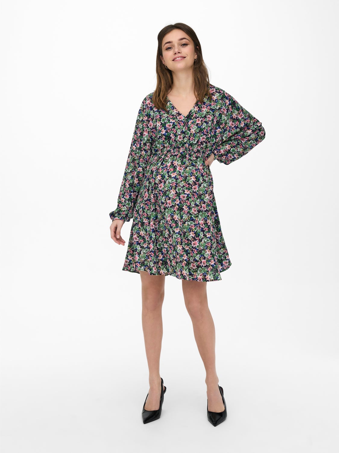 Mama flower patterned Dress