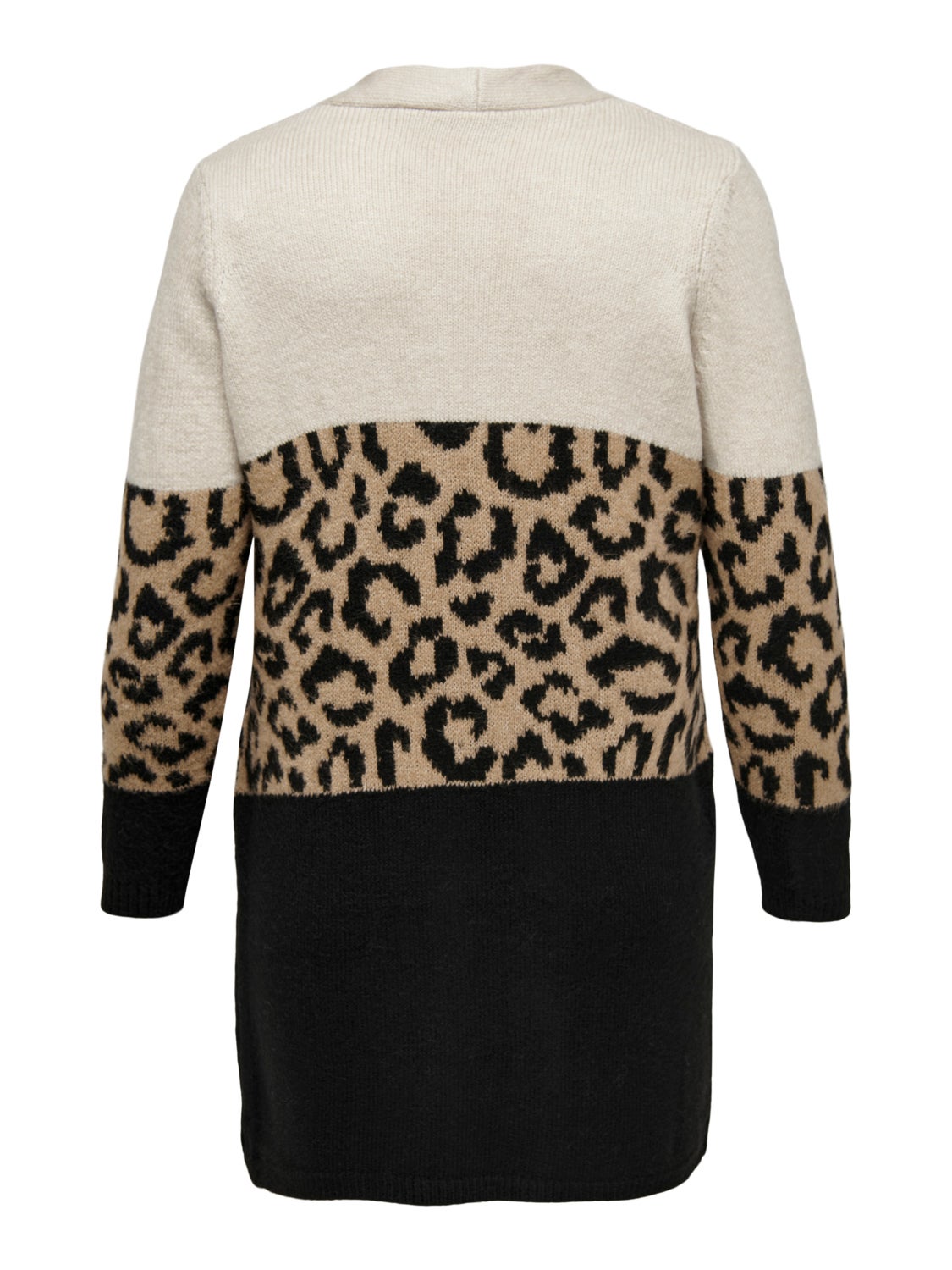 Curvy v-neck cardigan