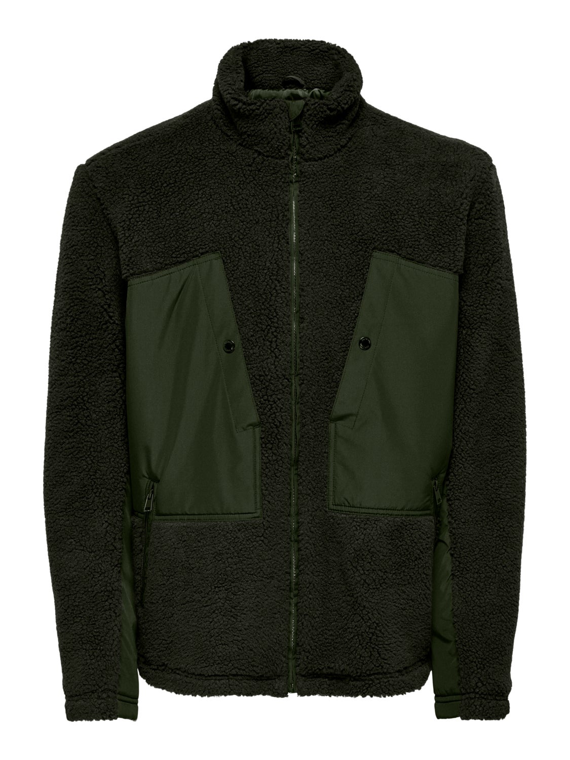 Sherpa mix jacket