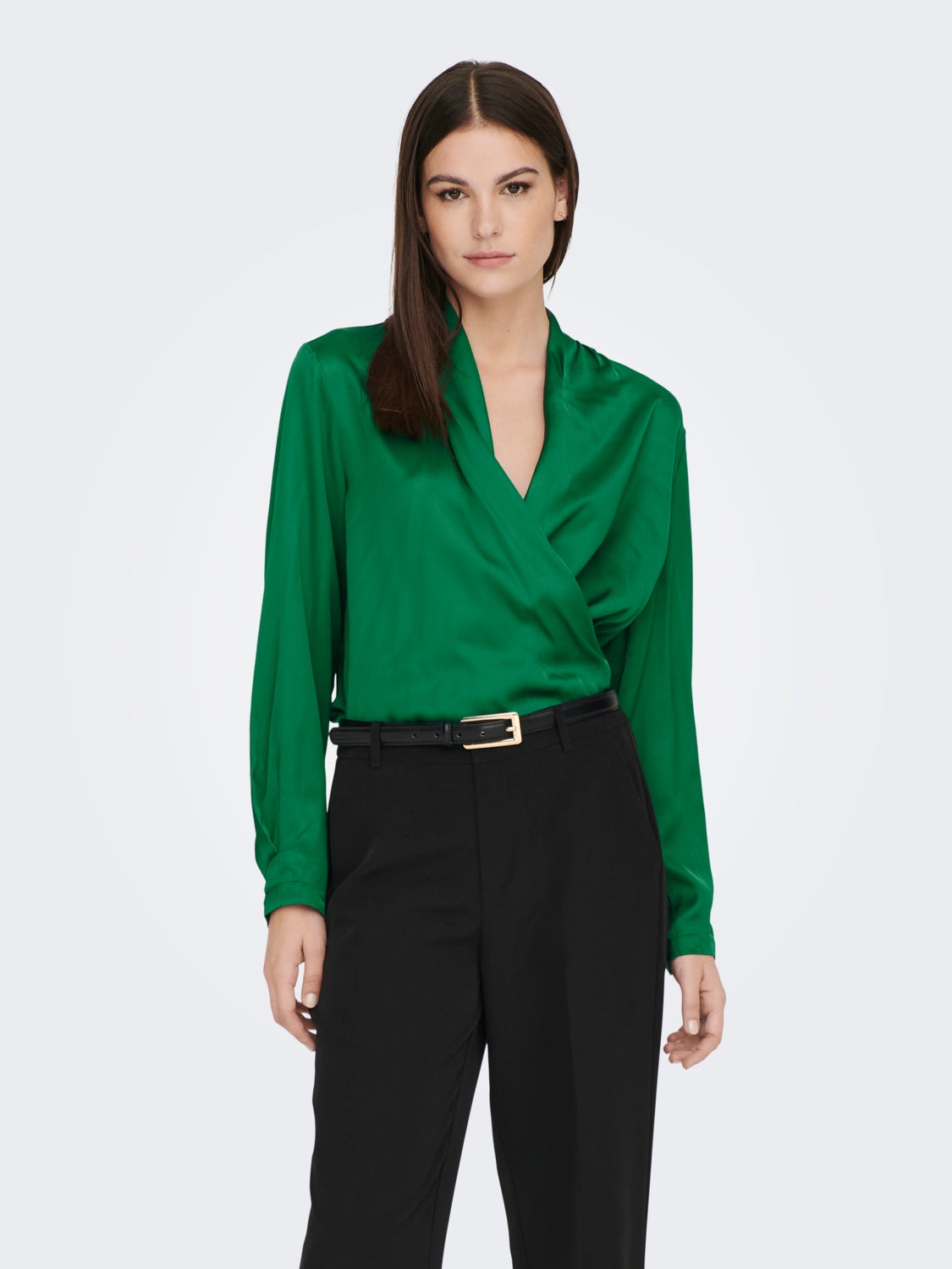 Wrap Long Sleeved Top