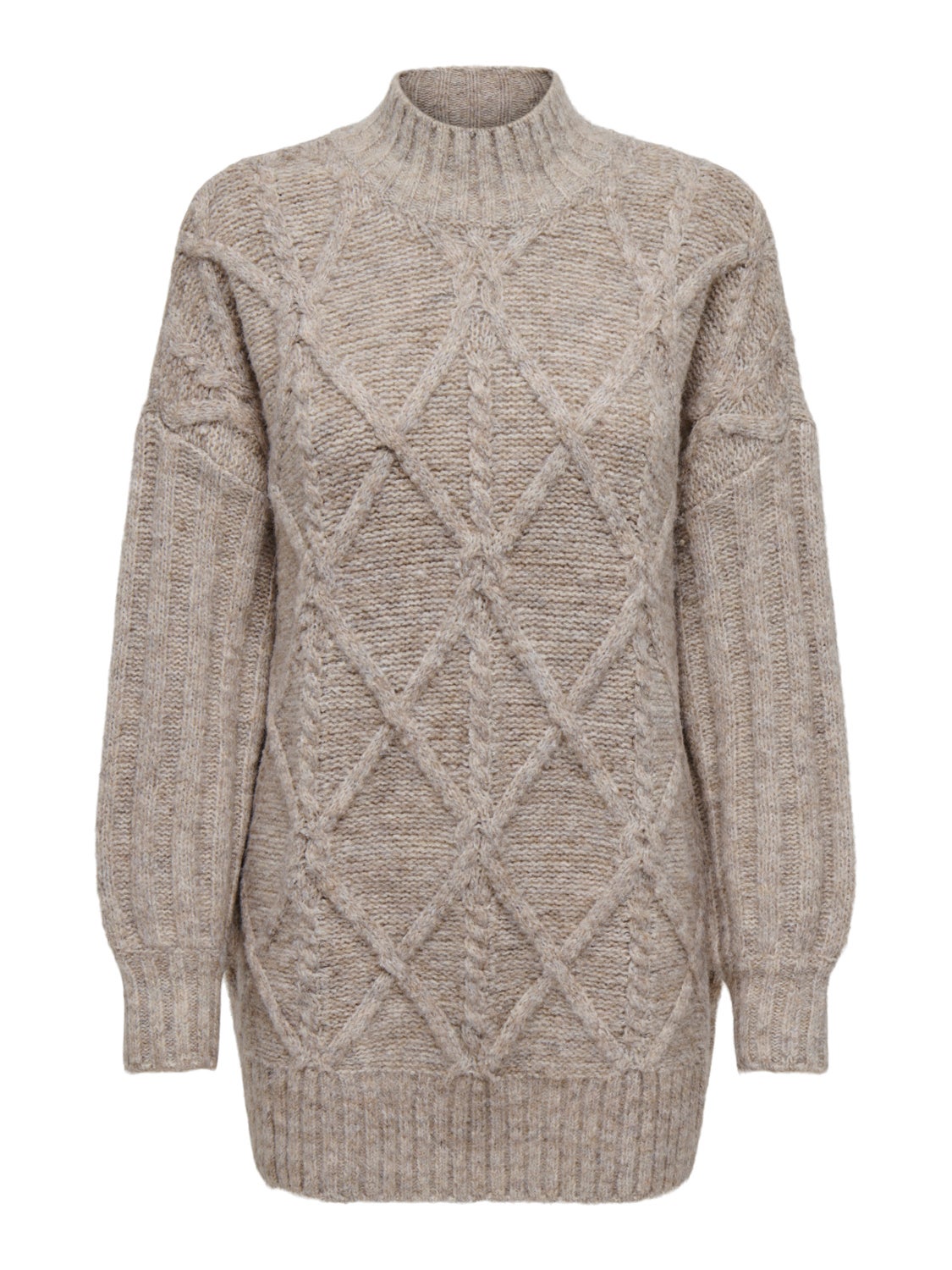 Oversize knitted pullover