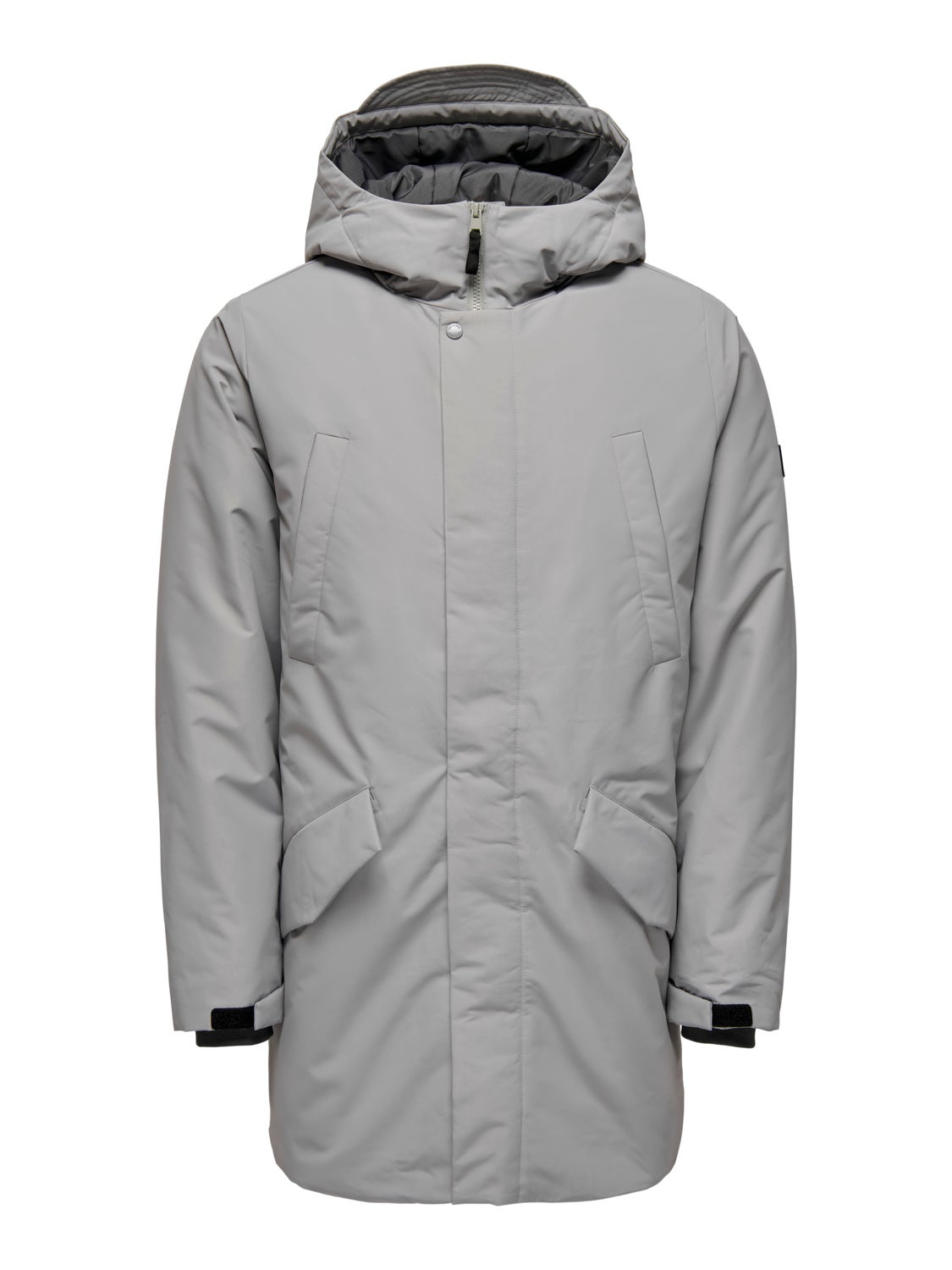 Hooded parka jacket