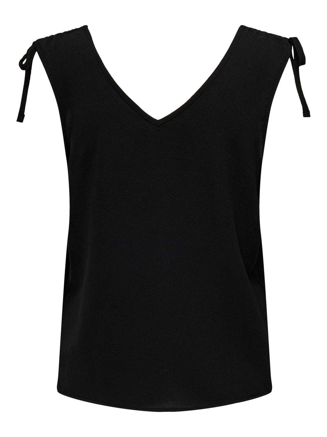 V-Neck Top With Strap Details