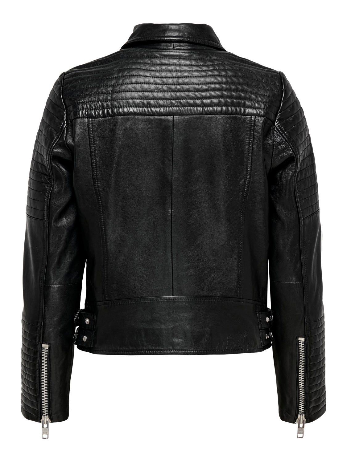 Leather biker Jacket