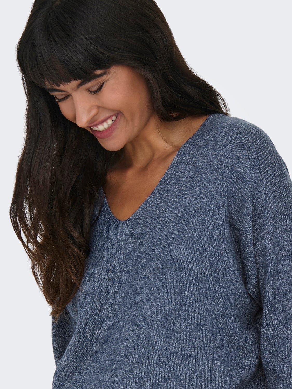 V-neck Knitted Pullover