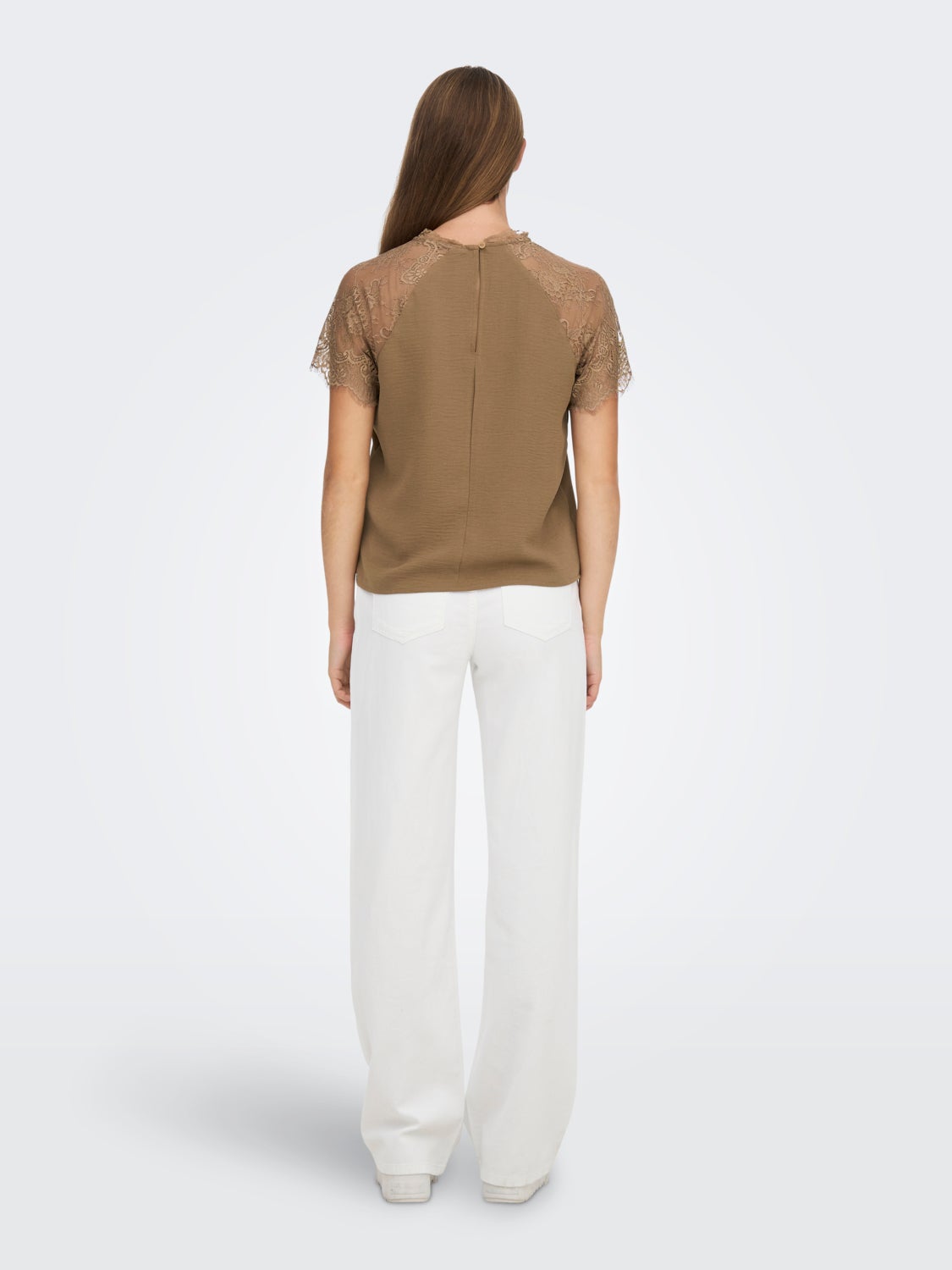 Lace detail Top