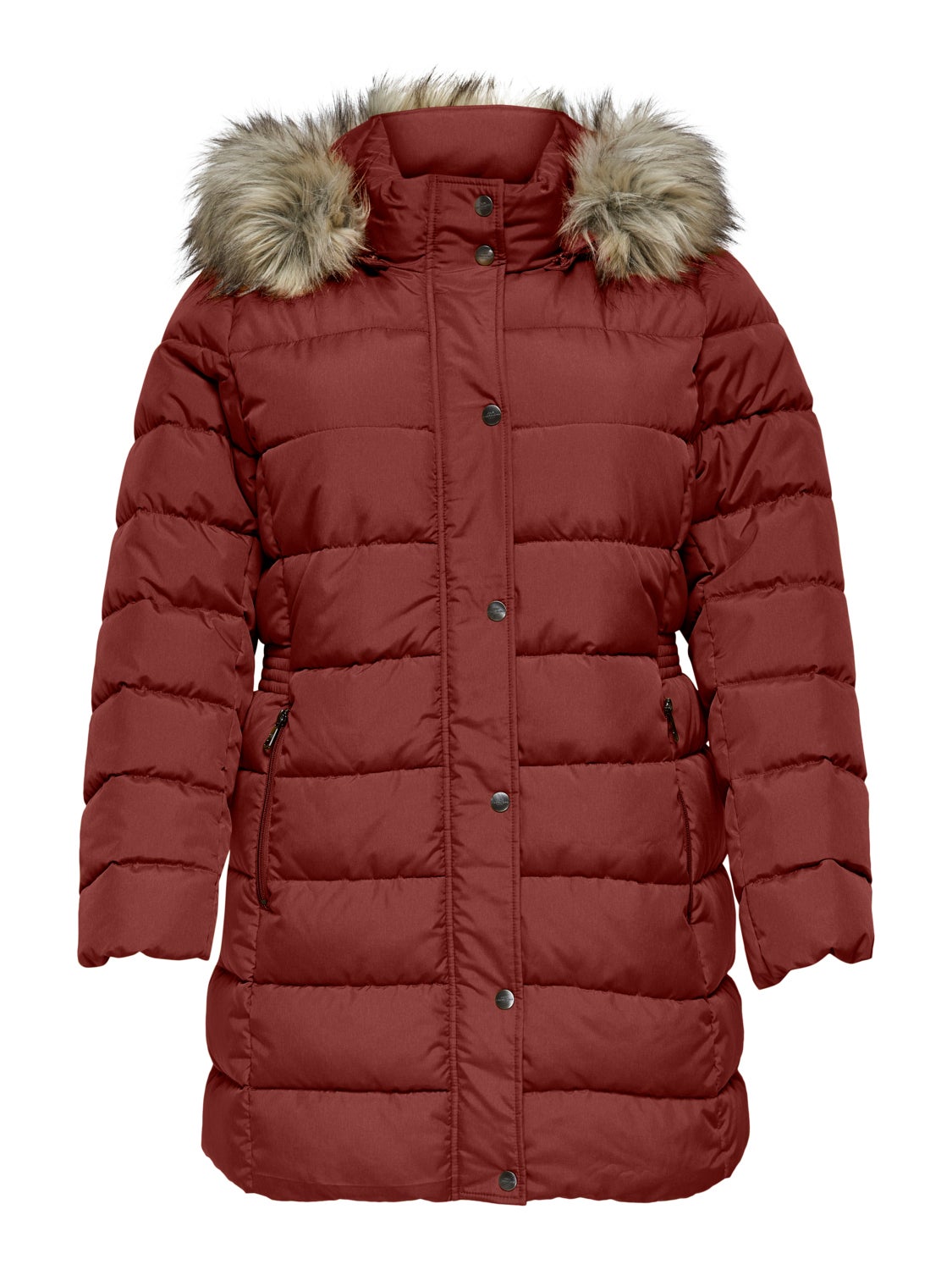 Curvy long Quilted jacket