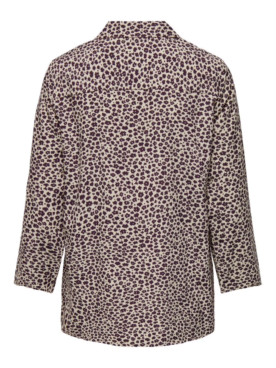 7/8 sleeve V-neck collar Shirt