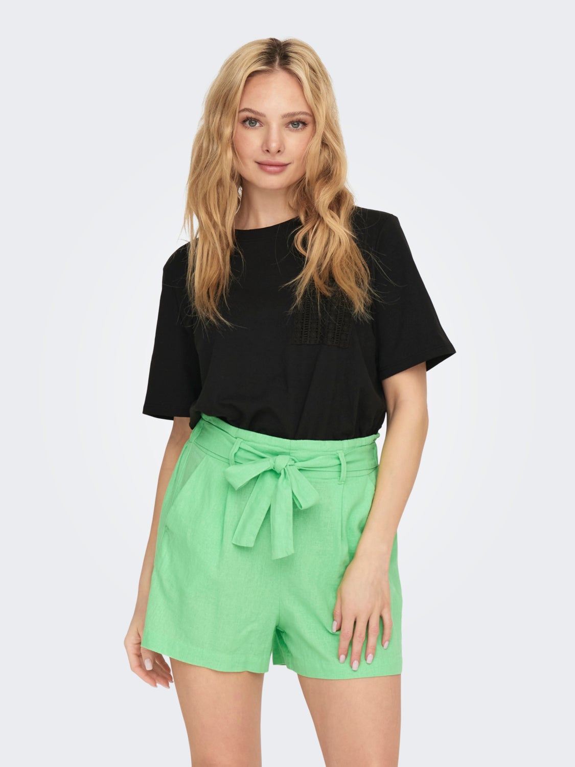 Regular Fit O-Neck Top