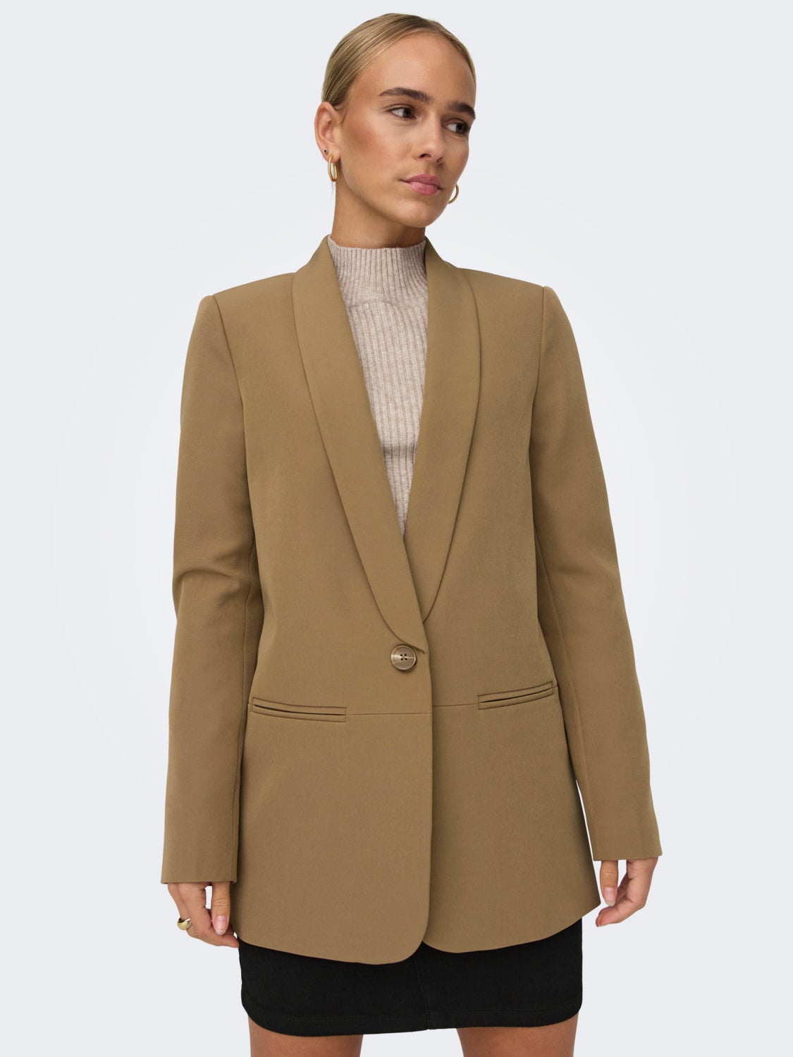 Classic box fit blazer