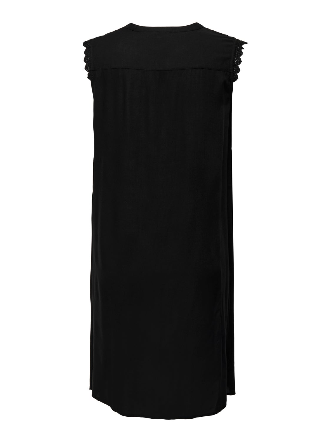 Curvy viscose fitted Sleeveless dress