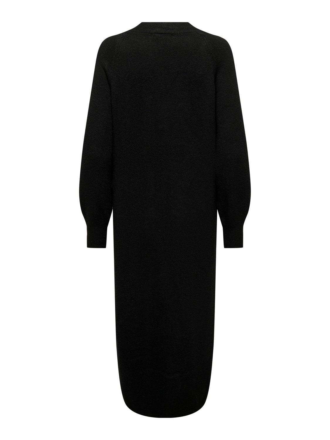 Long cardigan with balloon sleeves