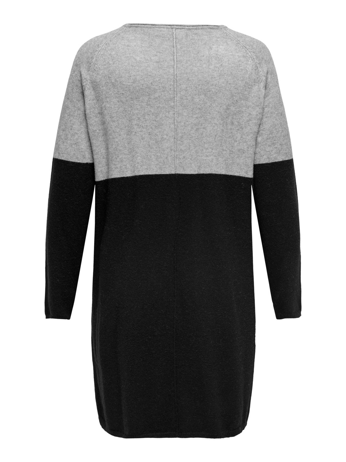 Curvy contrast Knitted Dress