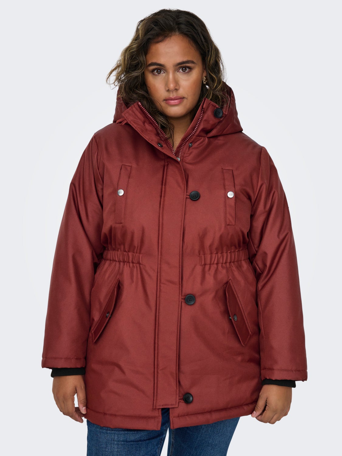 Curvy parka