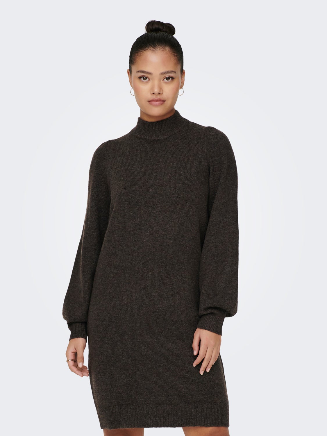 High neck Knitted Dress