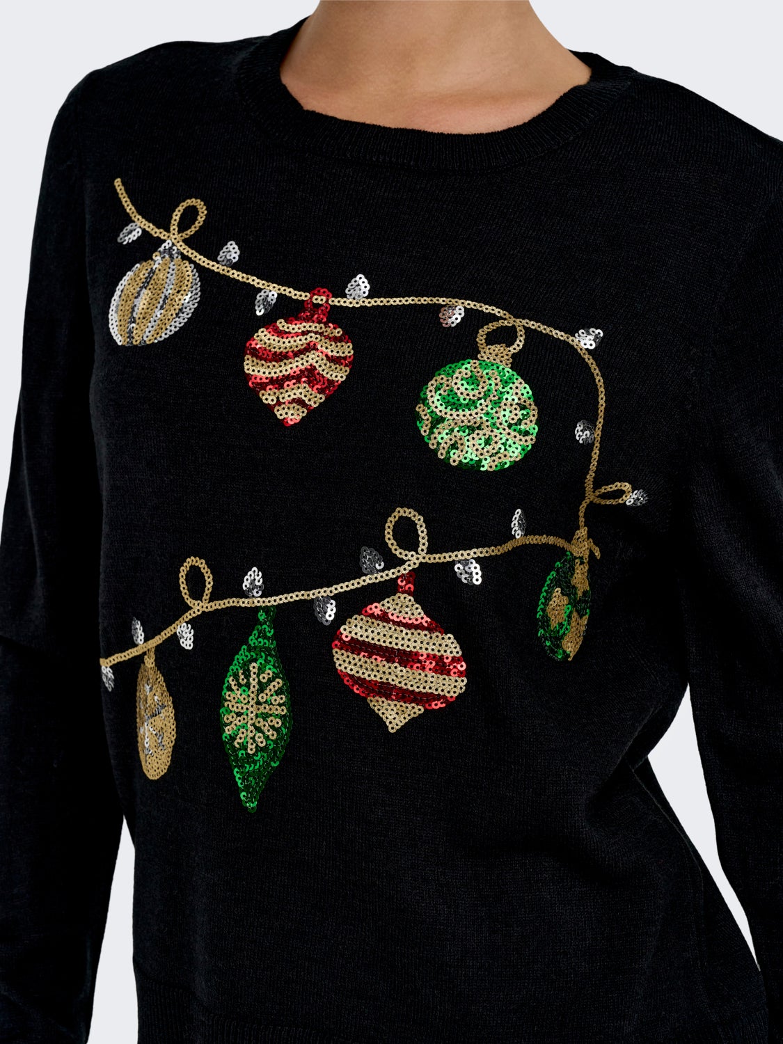 Christmas knitted pullover
