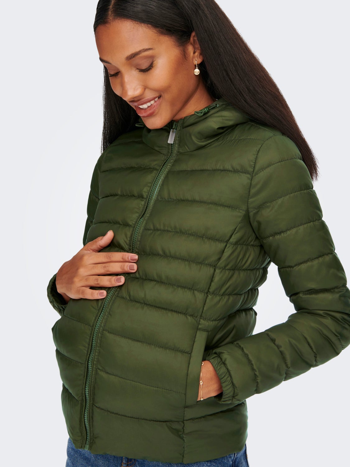Mama short Quilted jacket