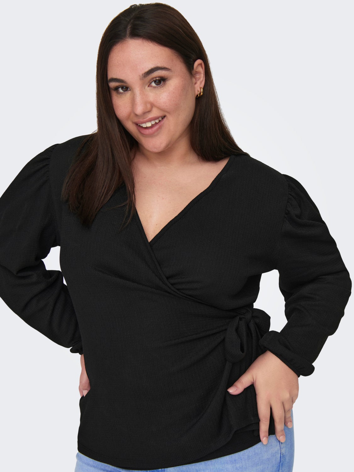 Curvy Wrap Top