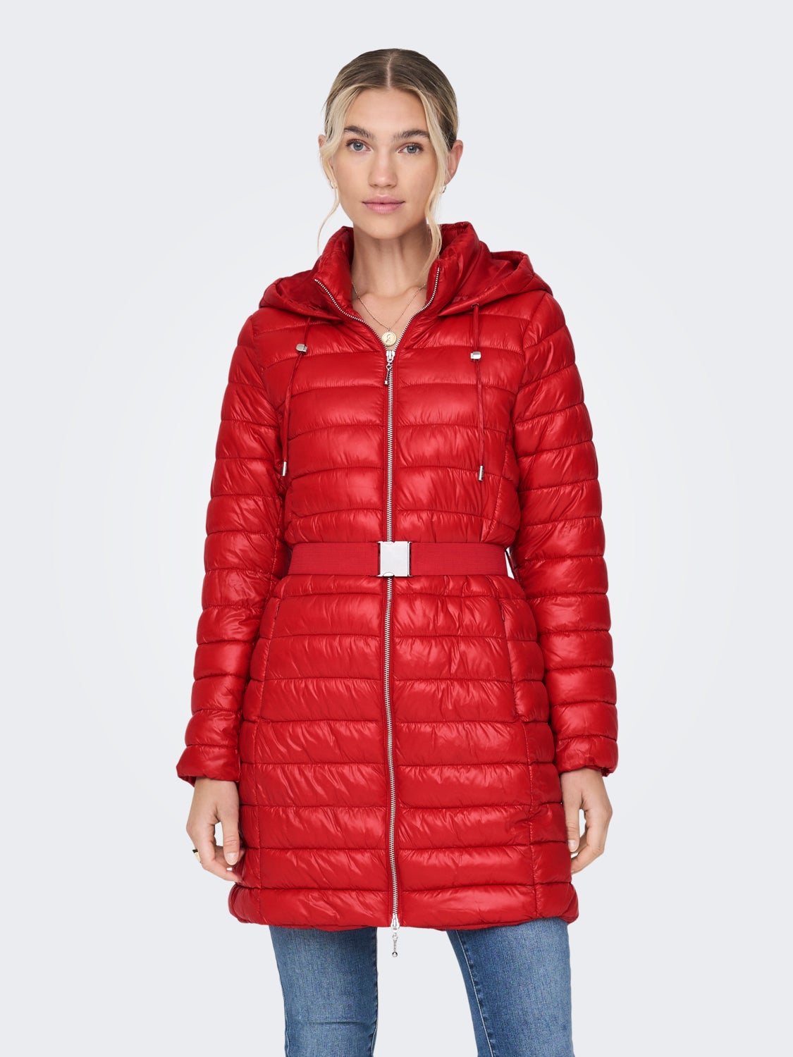 Hood Quilted Jacket