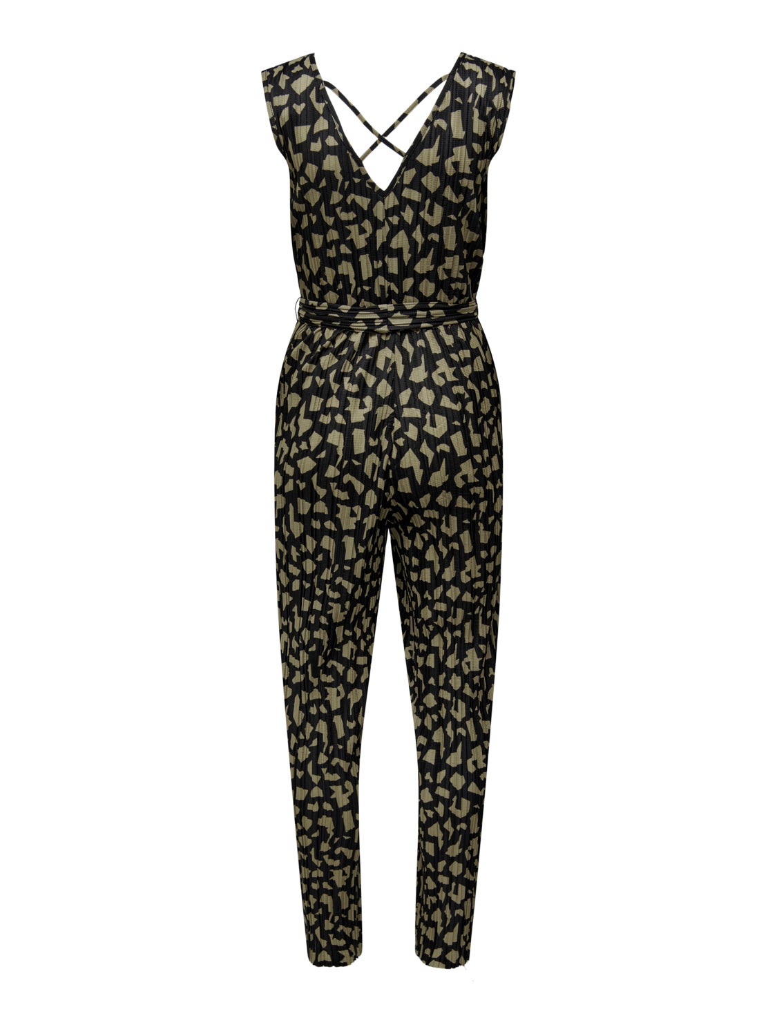 Jumpsuit with tie waist