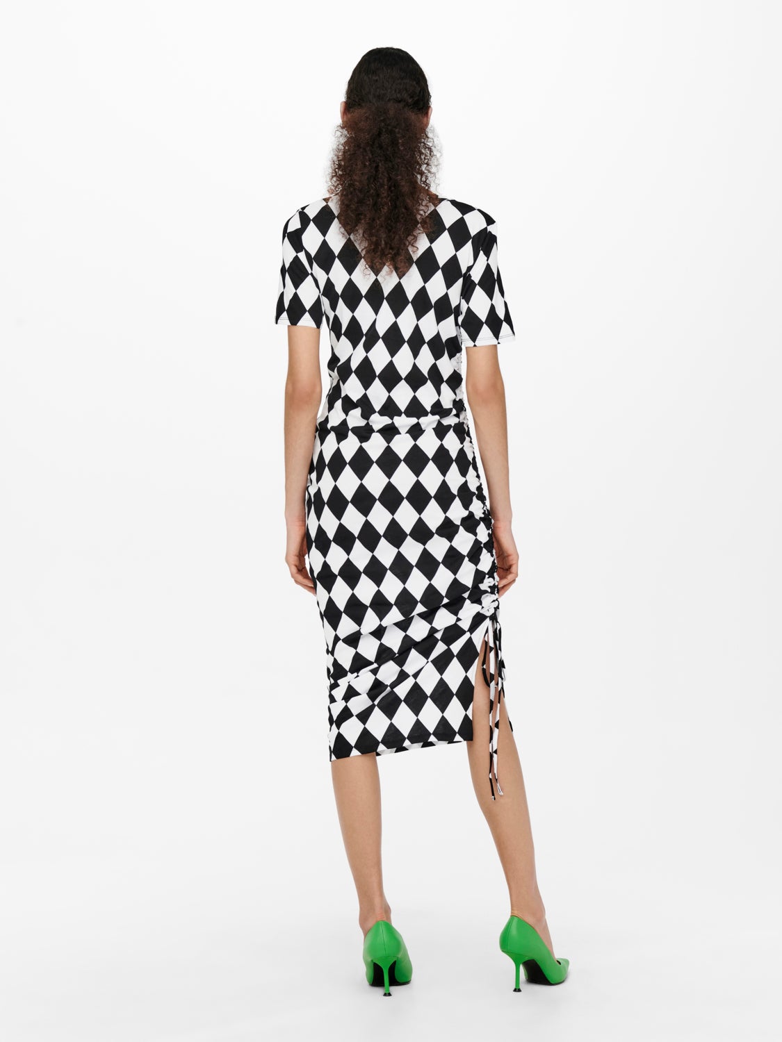 Harlequin patterned Dress