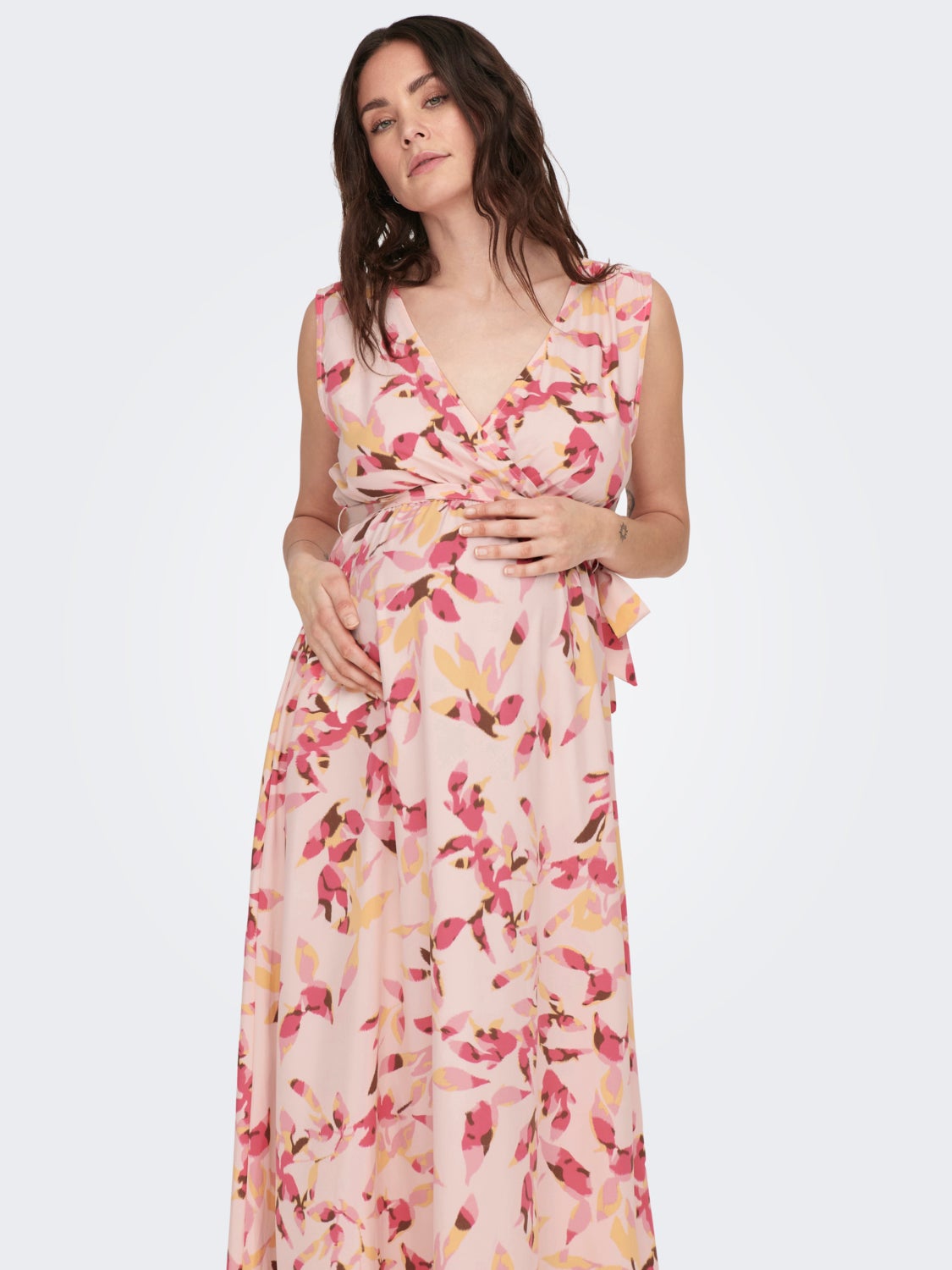 Mama sleeveless maxi dress
