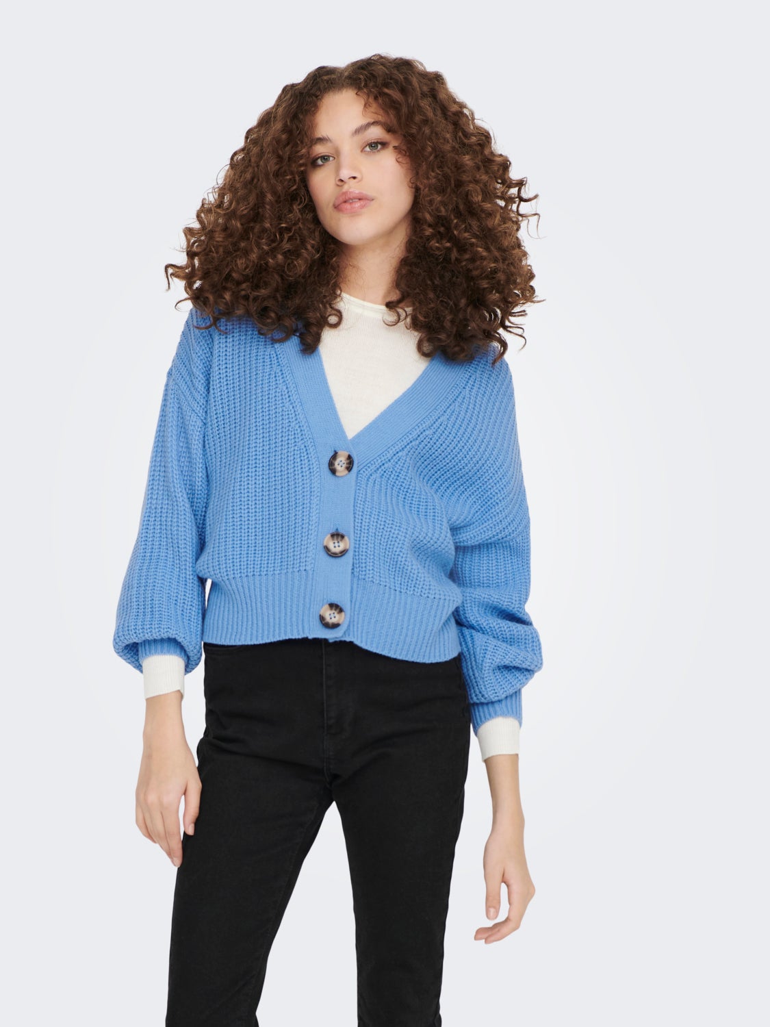 Short Knitted Cardigan