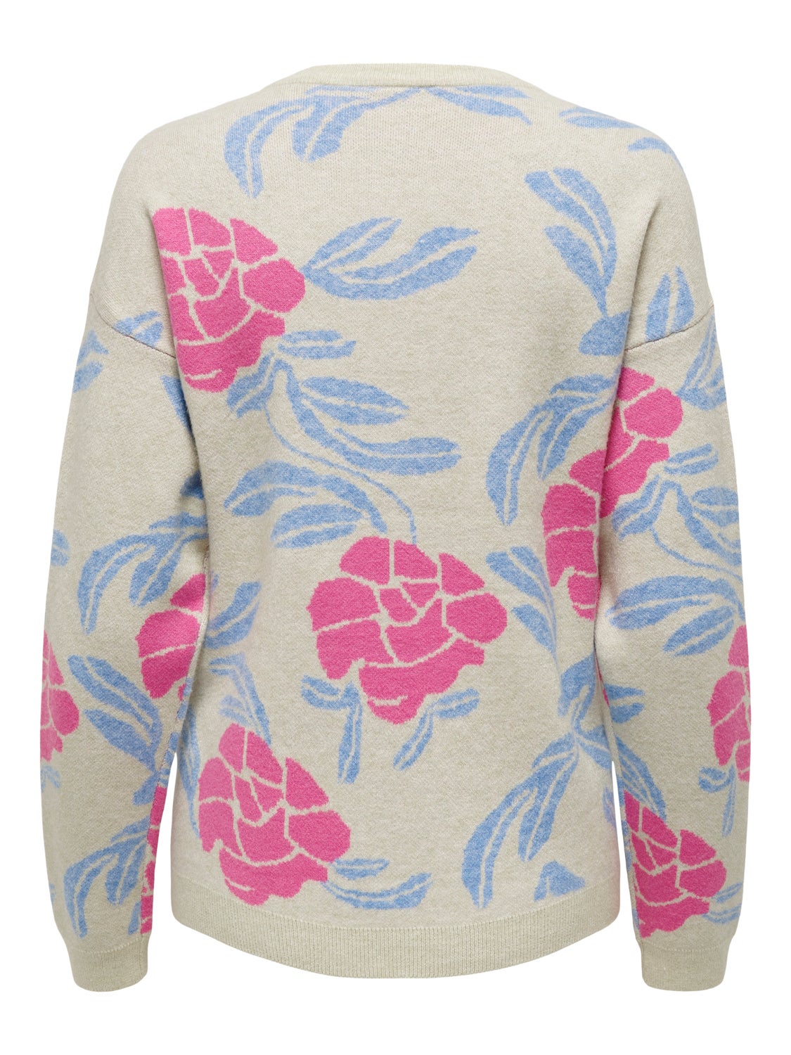 Mama patterned Knitted Pullover