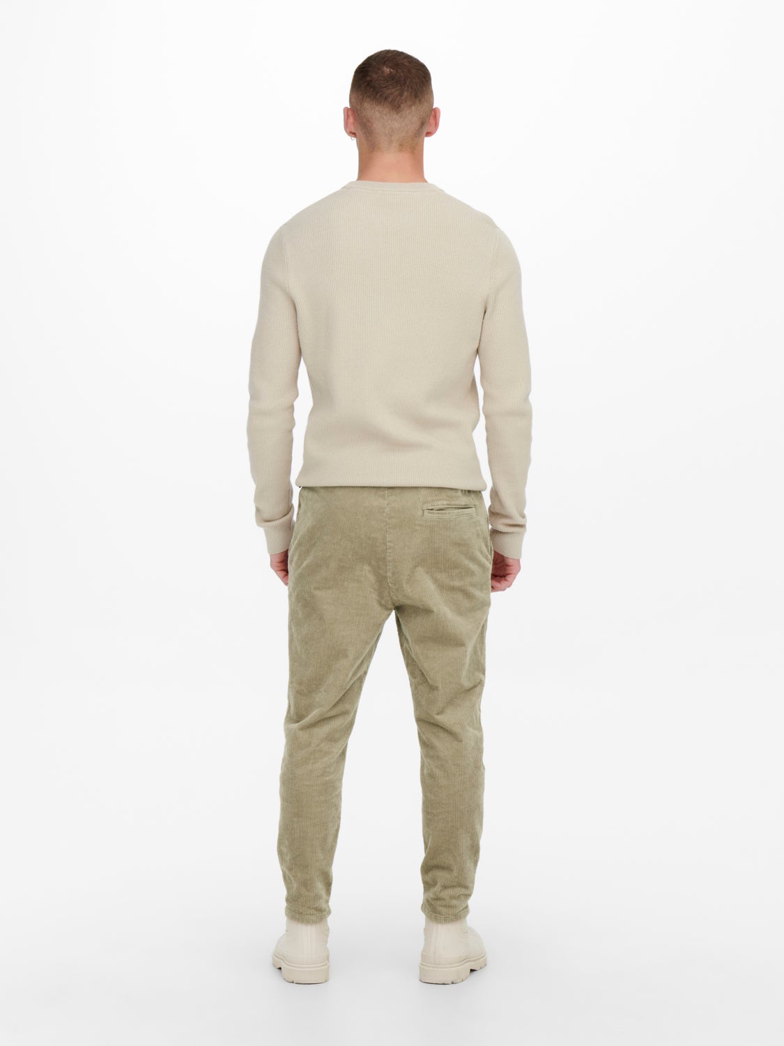 Casual corduroy pants