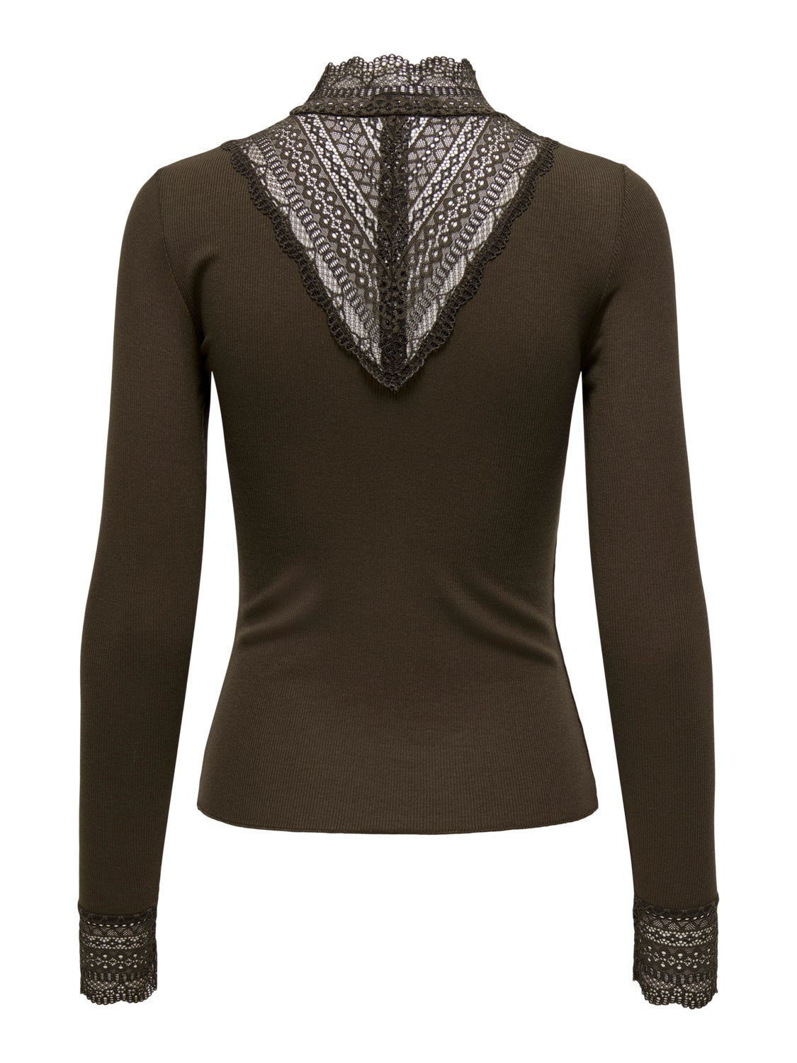 Long sleeved top with lace