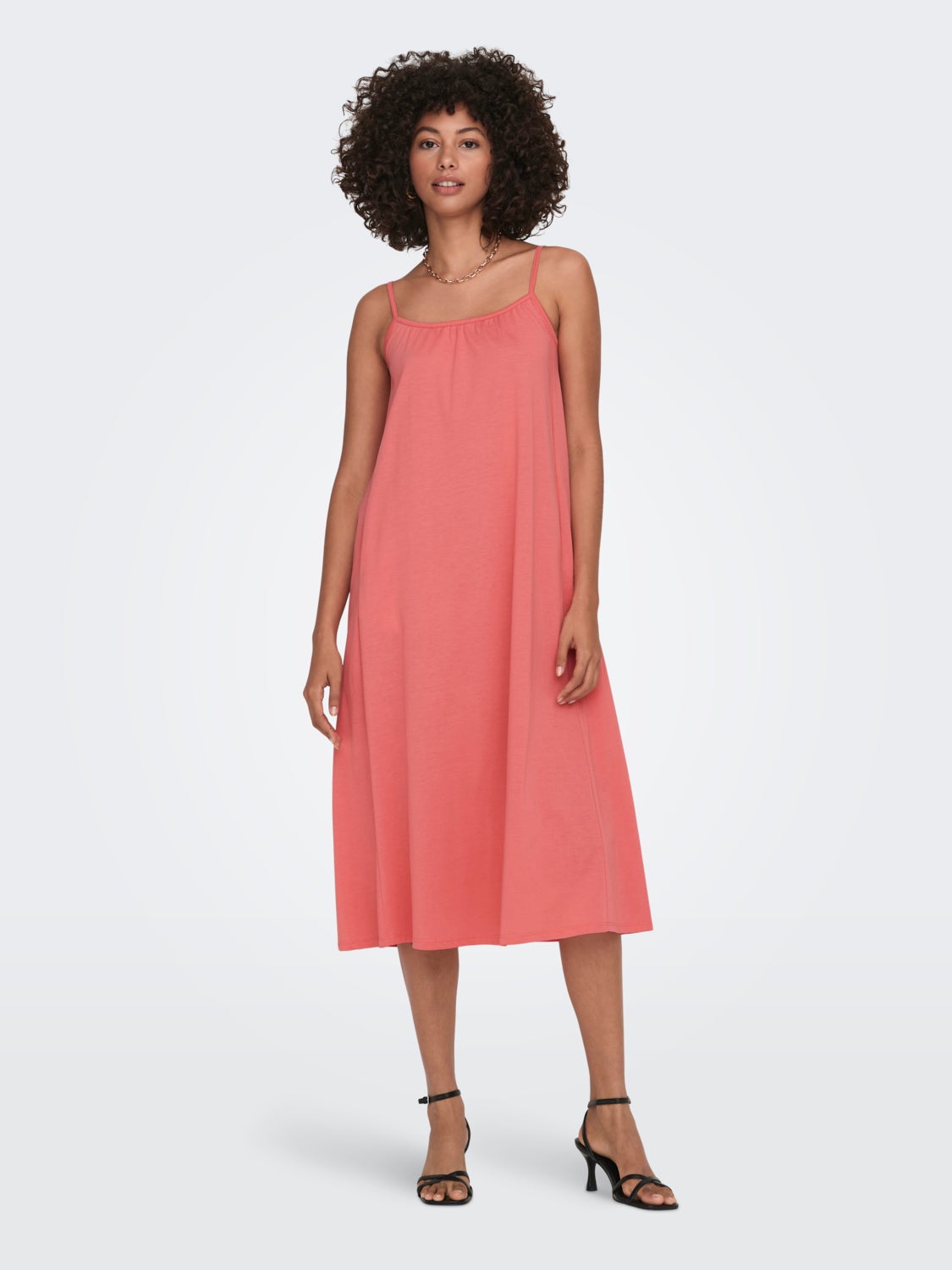 Midi o-neck dress