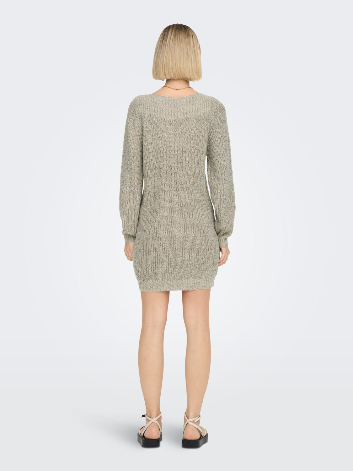 Mini knitted dress