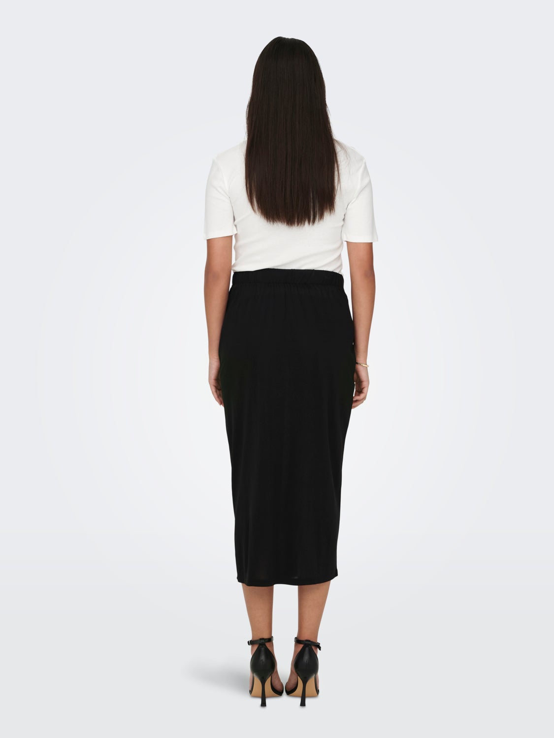 Midi Skirt With Slit