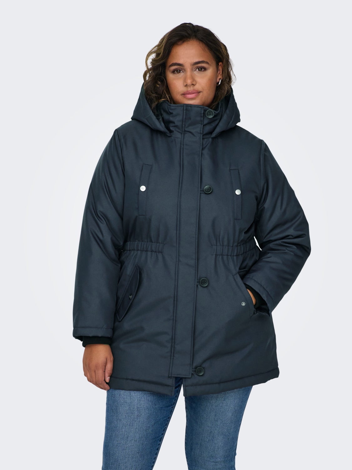 Curvy parka
