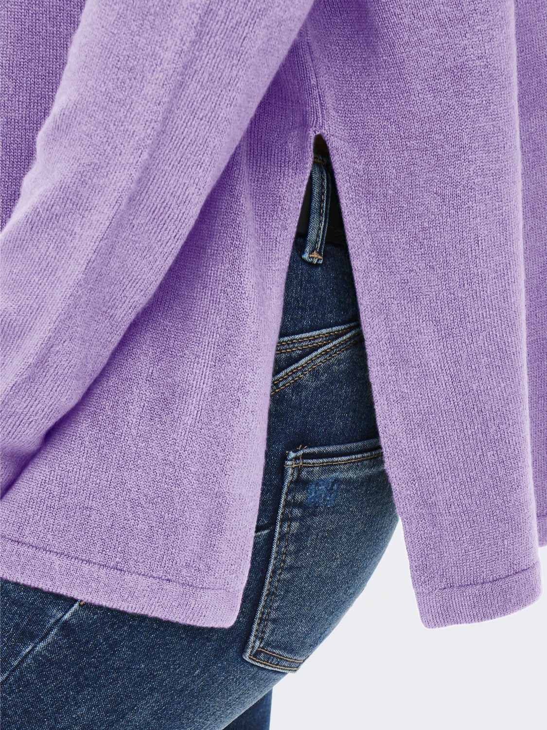 V-neck Knitted Pullover