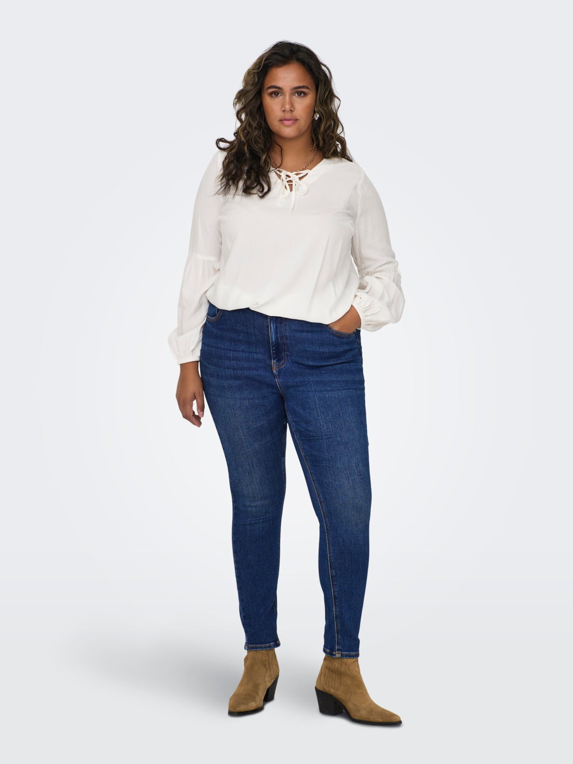 Straight Fit High waist Jeans