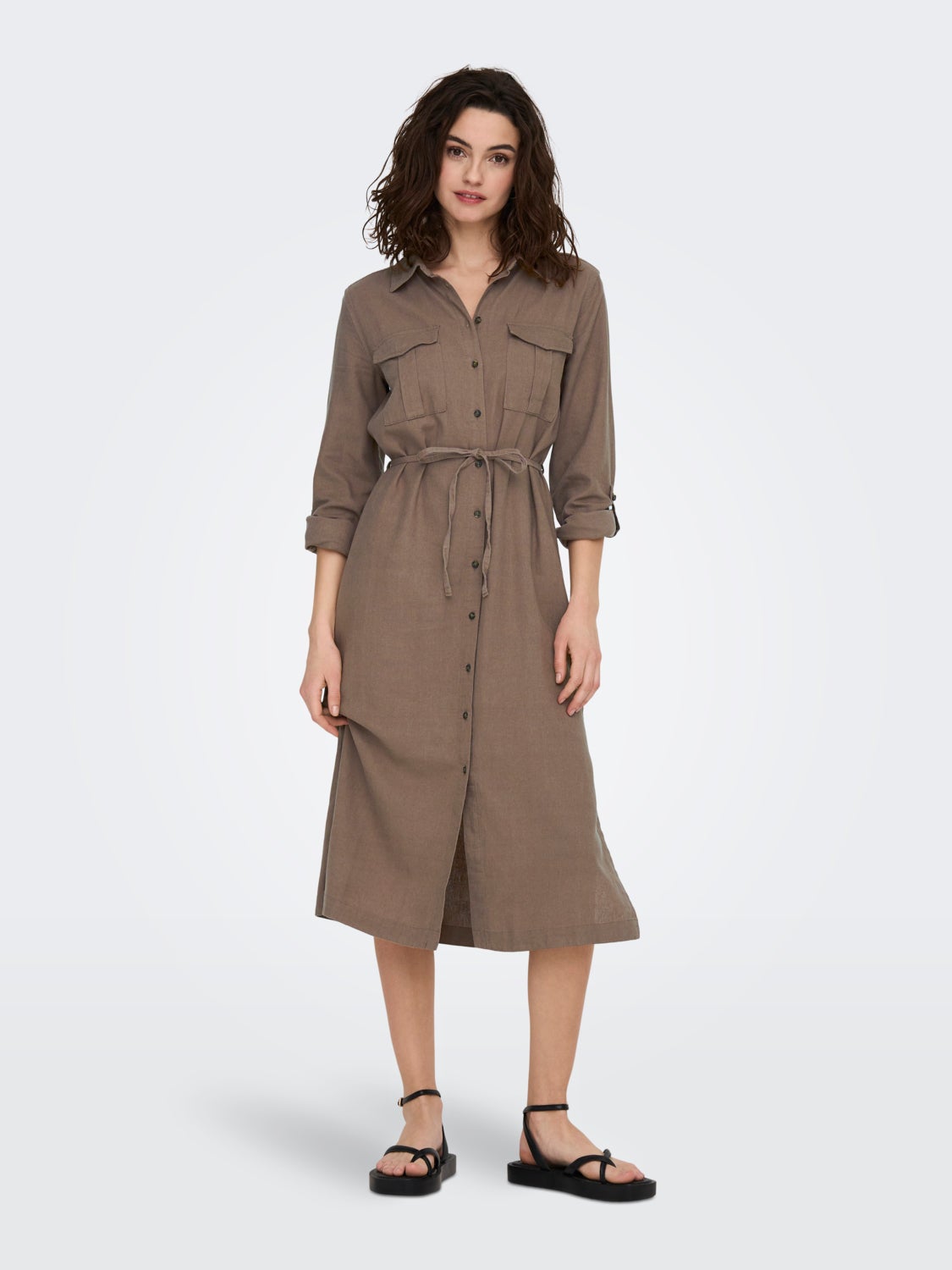 Midi Shirt dress
