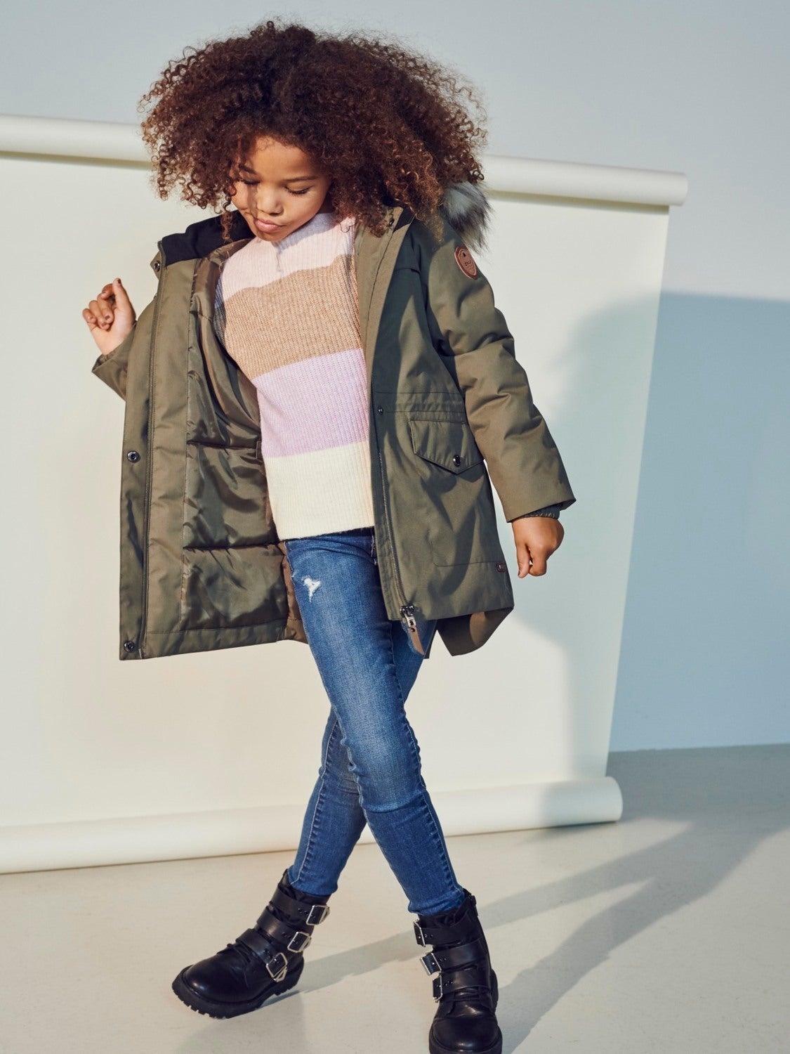 Striped Knitted Pullover