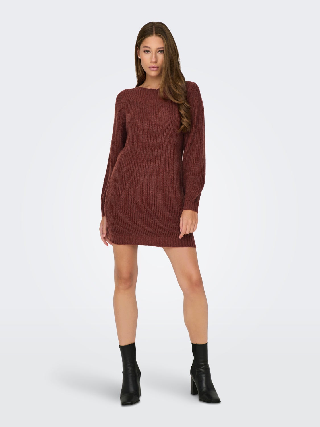 Mini knitted dress