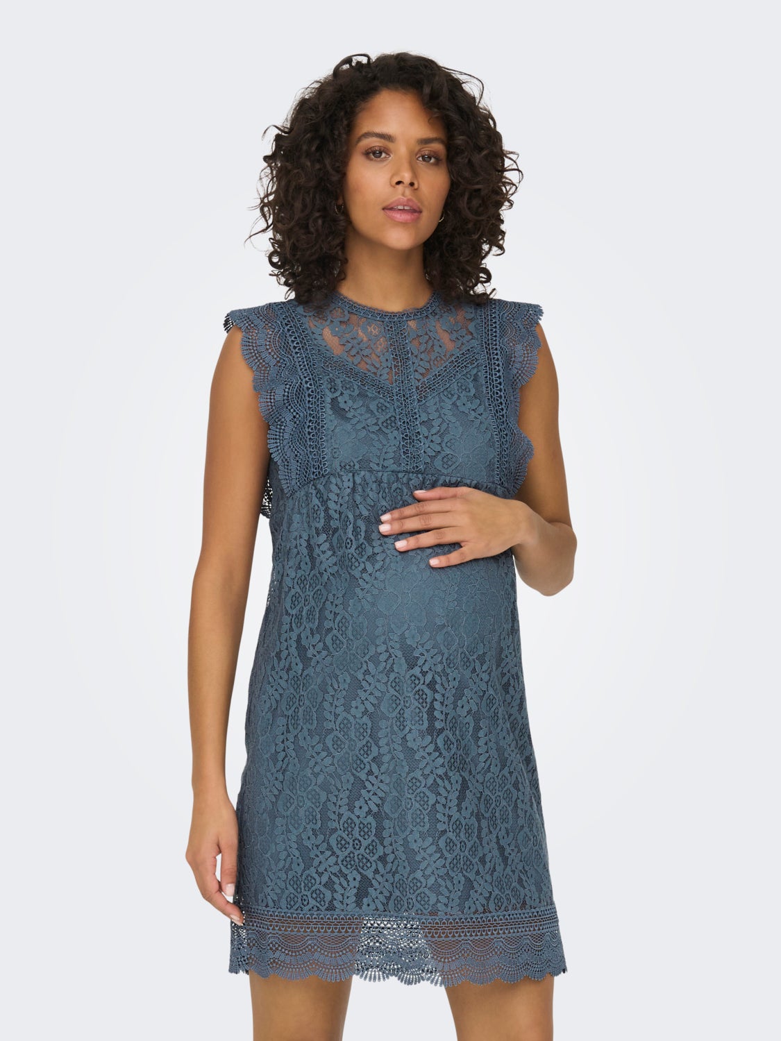 Mama short sleeve Lace dress