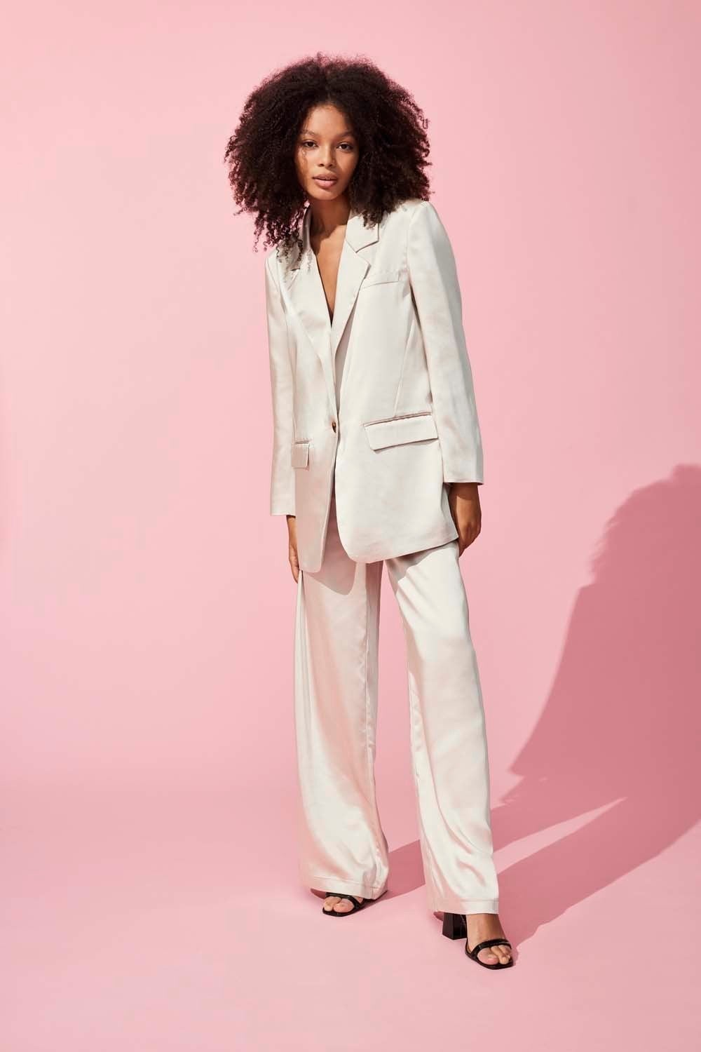 Wide Leg Fit Trousers