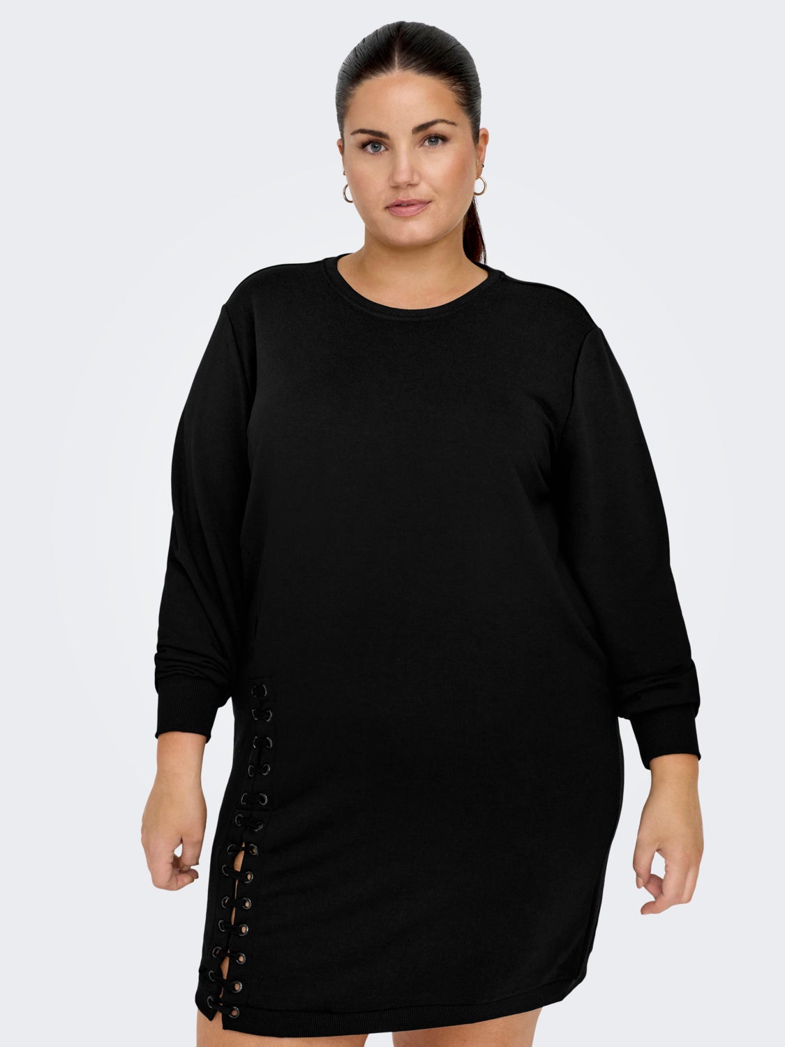 Curvy sweat dress