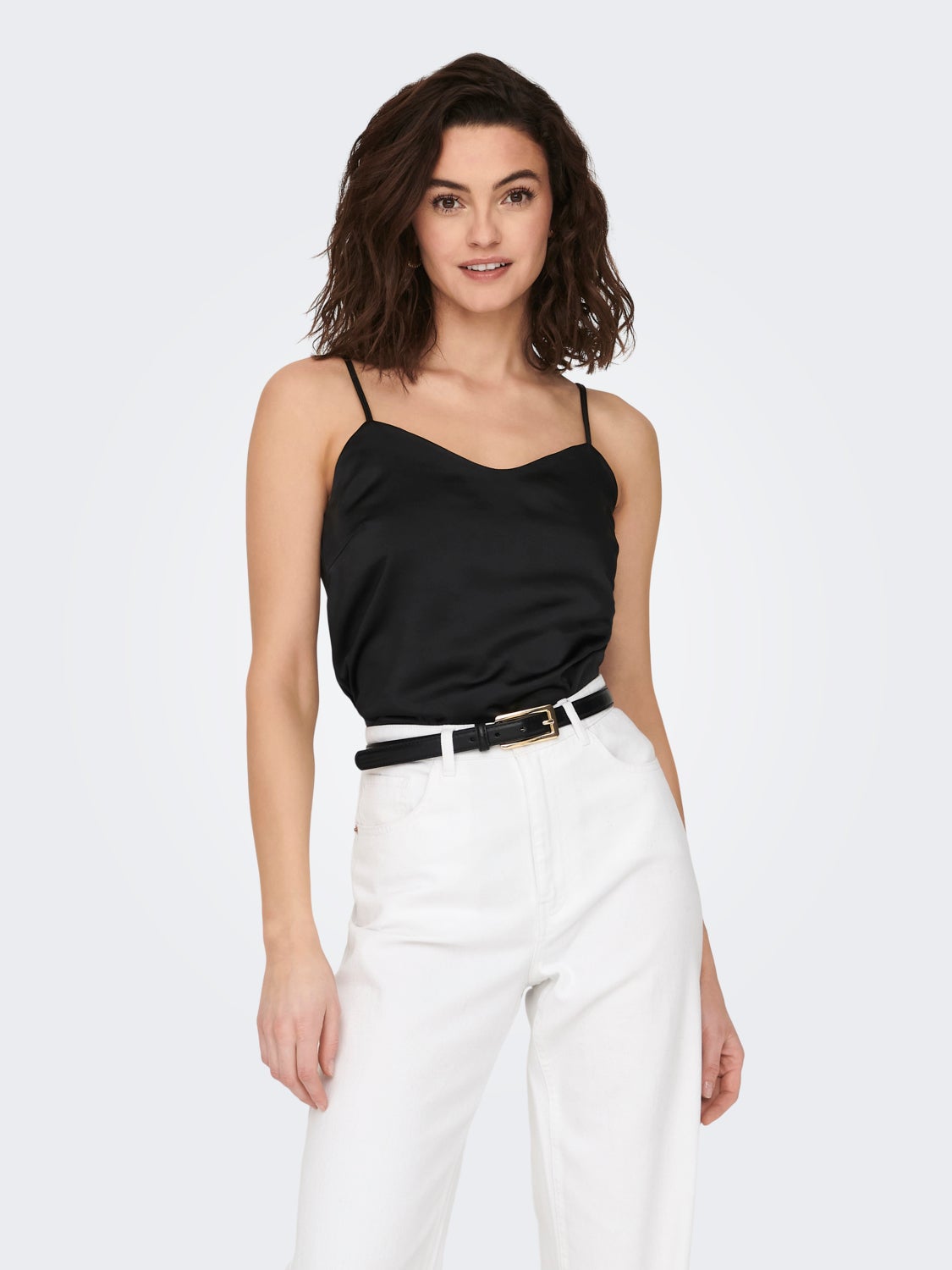 Regular Fit U-Neck Top