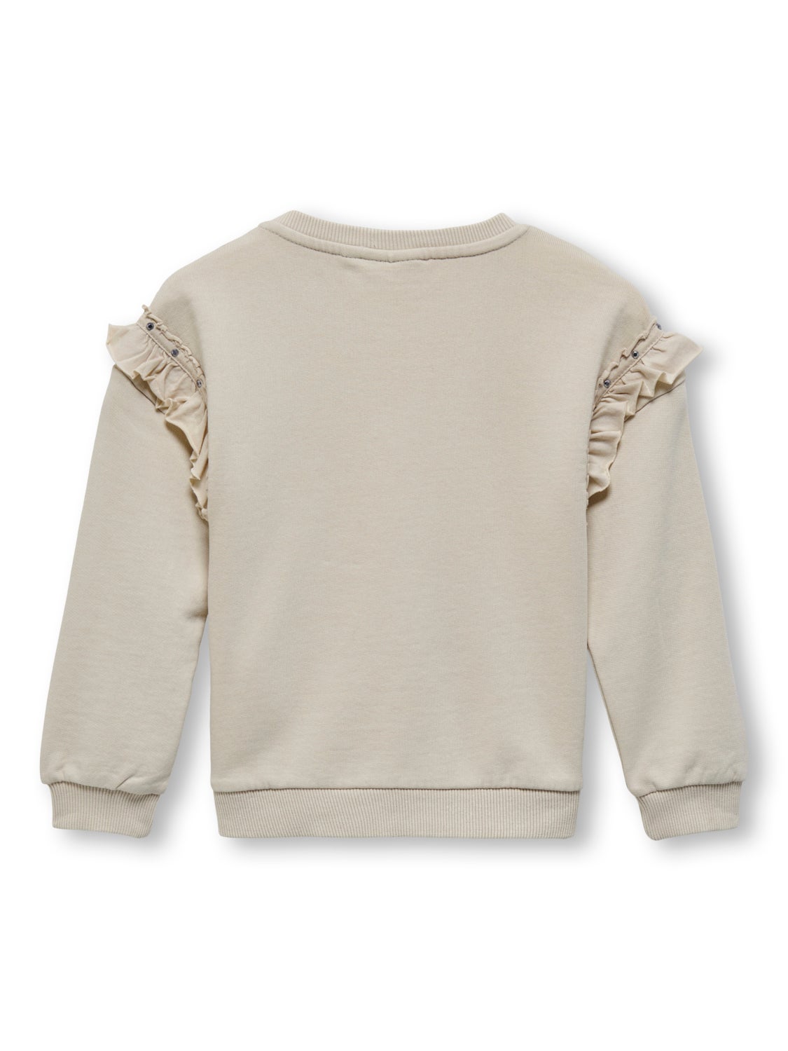 Mini frill detailed sweatshirt