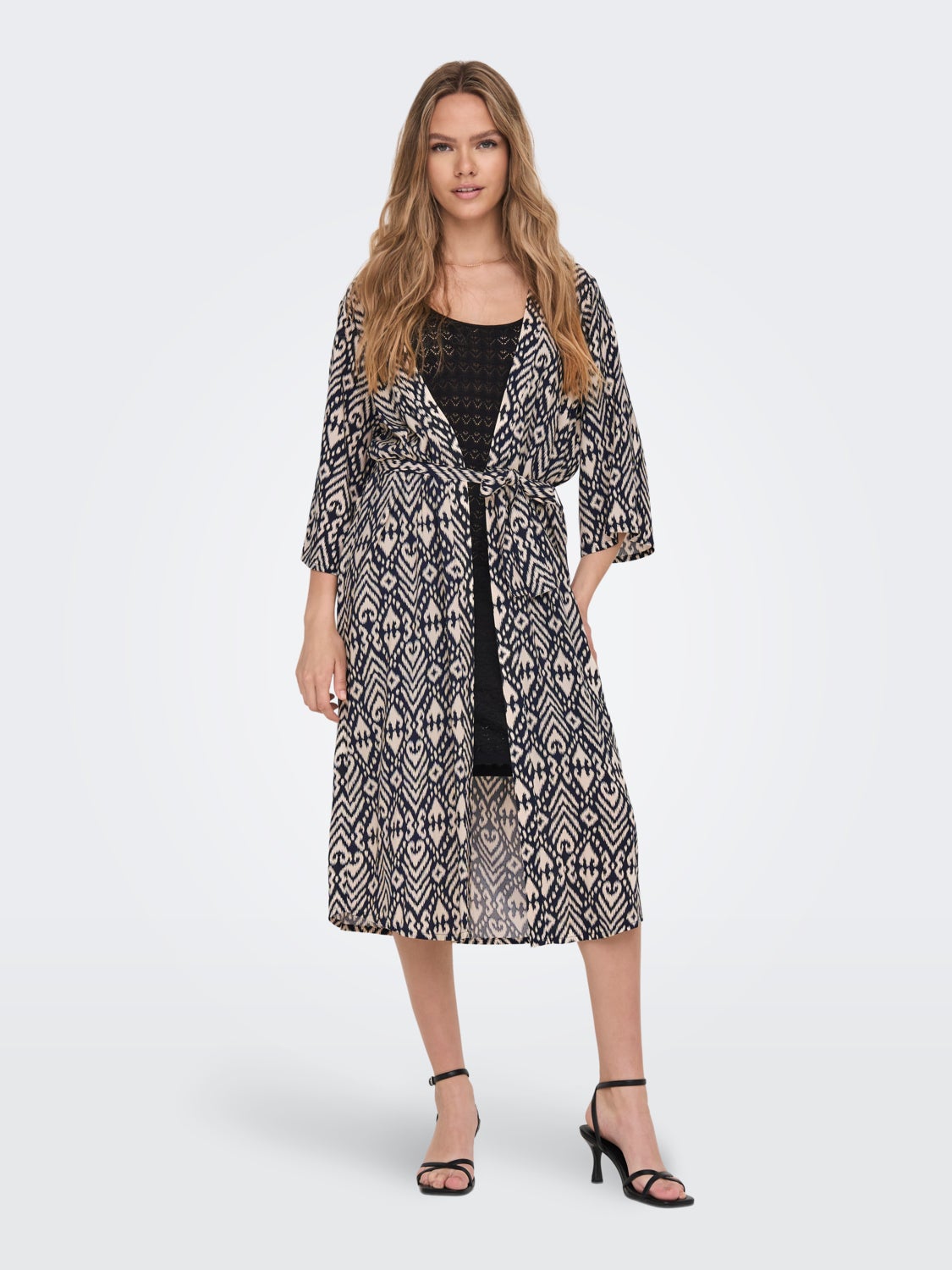 Long 3/4 sleeved Kimono