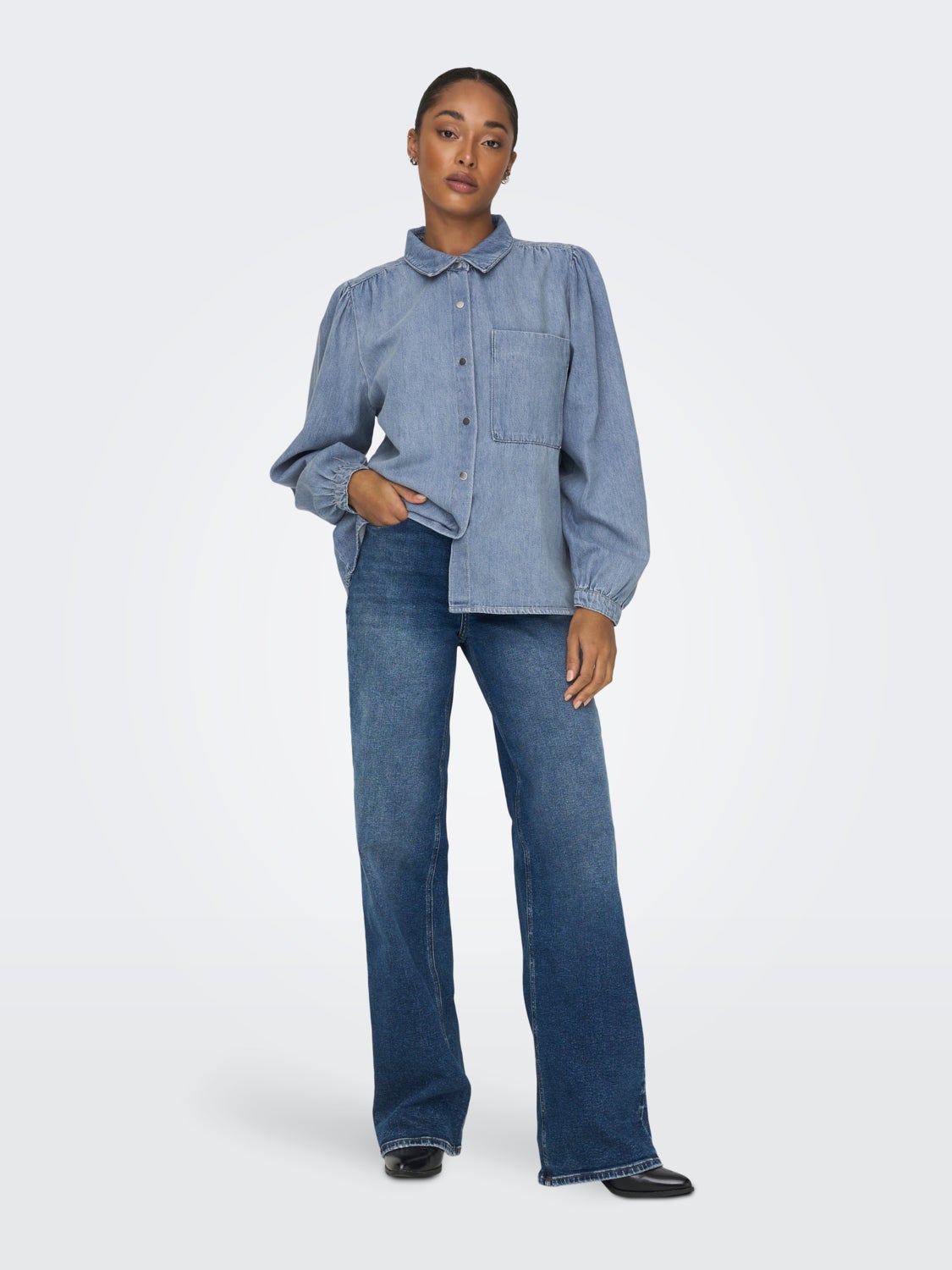 Regular Fit Denim Shirt