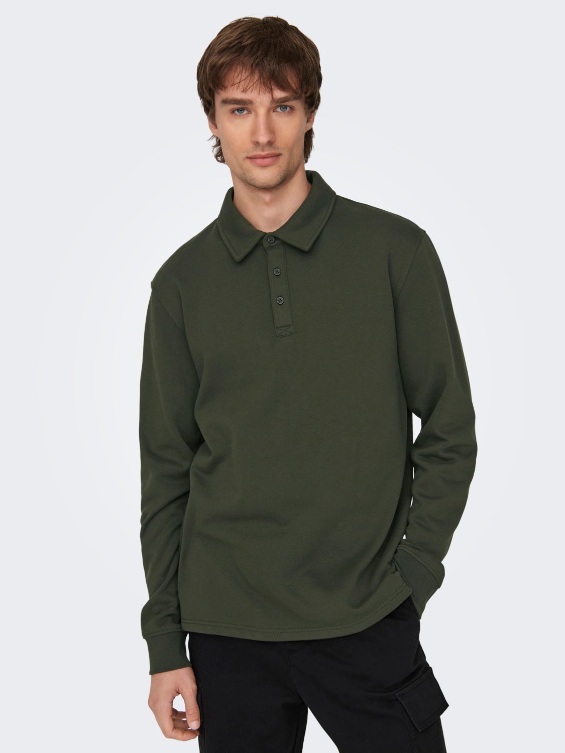 Polo sweatshirt
